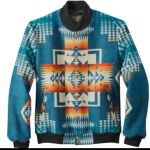 Pendleton Men's Gorge Bomber Coat Chief Joseph Design NWT
